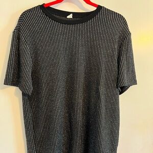 Shiny and Glitchy Dress Tee